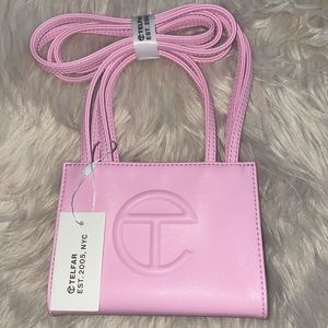 New with Tag- Telfar Bubblegum pink small bag